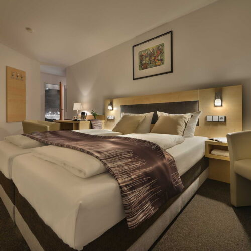 Pokój 2-osobowy z prysznicem z tarasem