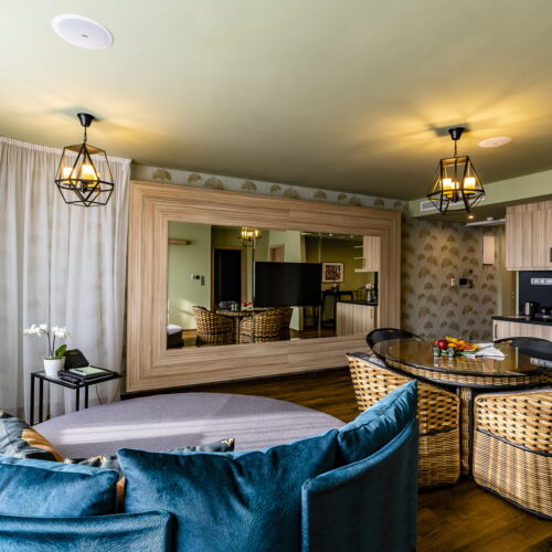 Suita superior la etaj cu 3 camere pentru 6 pers.