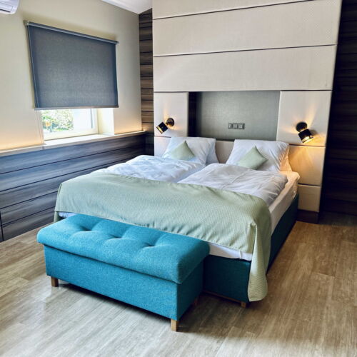 Pokoj se sprchou s klimatizací pro 2 os. (s možností přistýlky)