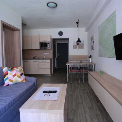 Apartman se sprchou s vlastní kuchyňkou pro 4 os.