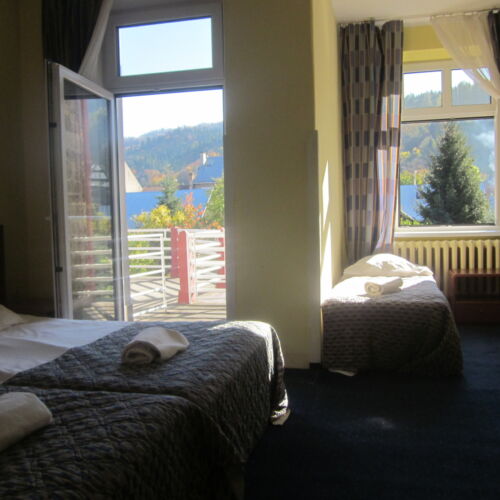 Pokój 3-osobowy Przyjazny podróżom rodzinnym z widokiem na góry