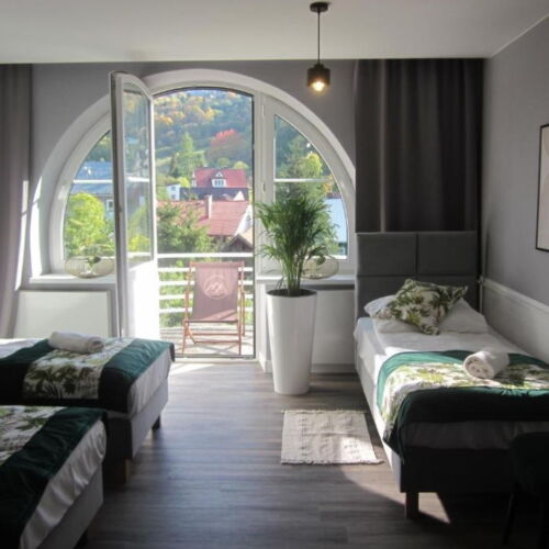 Pokój 3-osobowy Deluxe z widokiem na góry