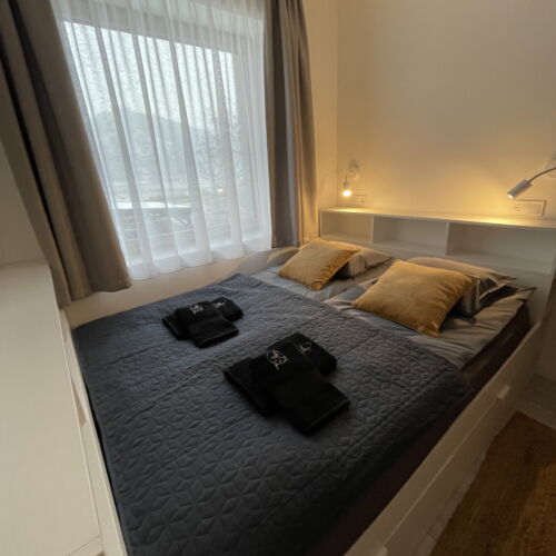 Panoramic Pleasant Interior Design 2-Room Apartment for 4 Persons