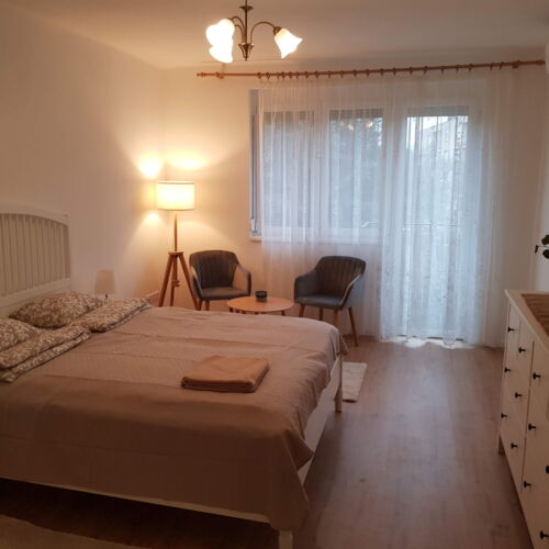 City View Air Conditioned Apartment for 4 Persons