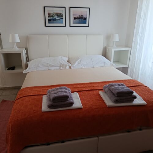 Apartament 2-osobowy z klimatyzacją z widokiem na morze z 1 pomieszczeniem sypialnianym AS-15320-c