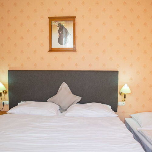 Zweibettzimmer mit Terasse (Zusatzbett möglich)