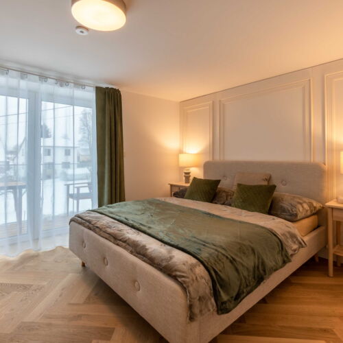 Apartman se sprchou s privátní koupelnou mimo apartmán pro 6 os.