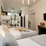 Apartament 3-osobowy z klimatyzacją z aneksem kuchennym z 1 pomieszczeniem sypialnianym