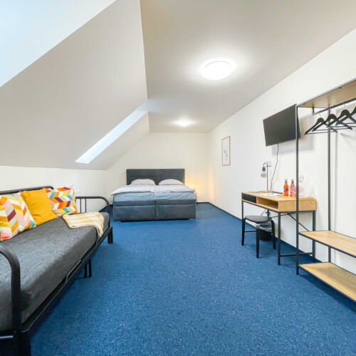 Pokoj se sprchou  pro 4 os.