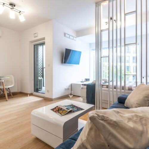 Apartament 4-osobowy z 1 pomieszczeniem sypialnianym