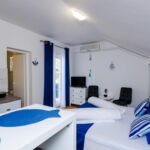 Suita s manželskou postelí s 1 ložnicí s výhledem na moře na poschodí