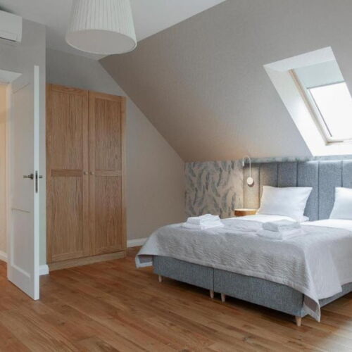 Lux 3-Zimmer-Apartment für 8 Personen mit Aussicht auf den Garten