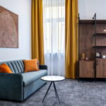 Apartament 4-osobowy Premium z widokiem na miasto z 1 pomieszczeniem sypialnianym