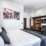 Classic 1-Zimmer-Apartment für 2 Personen mit Aussicht auf die Stadt