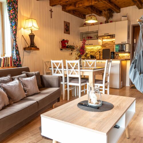 Domek drewniany 6-osobowy 