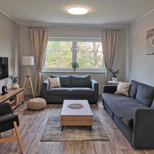 3-Room Balcony Apartment for 6 Persons