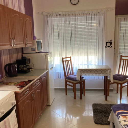 Apartament cu grădină cu vedere spre parc cu 1 camera pentru 2 pers.