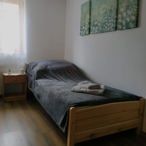 Casa rustica la parter cu vedere spre curte pentru 4 pers. (se inchirieaza doar integral)