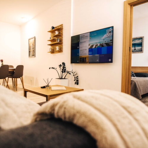 Apartament 2-osobowy Deluxe z łazienką z 1 pomieszczeniem sypialnianym