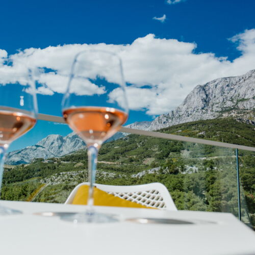 Studio Apartman pro 3 os. s 1 ložnicí s výhledem na hory