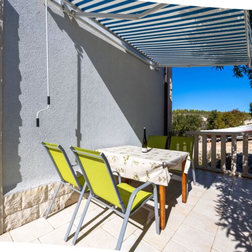 Apartament 2-osobowy z klimatyzacją z widokiem na morze z 1 pomieszczeniem sypialnianym