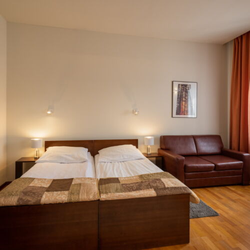 Deluxe Mountain View Quadruple Room