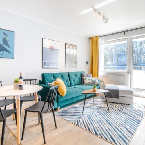 Apartament 4-osobowy z 2 pomieszczeniami sypialnianymi