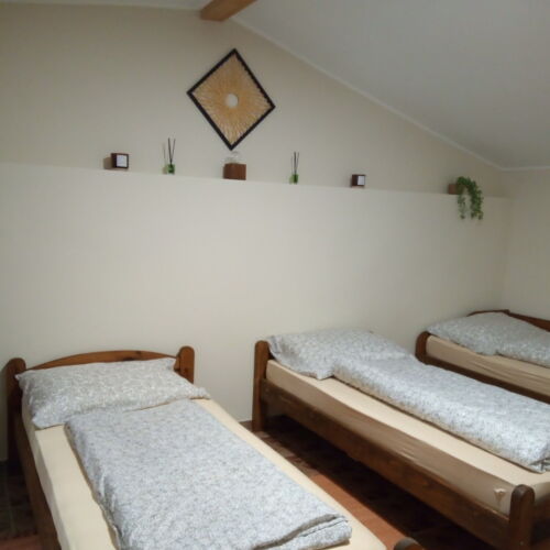 Casă de weekend întreaga unitate cu vedere spre grădină pentru 11 pers. (se inchirieaza doar integral) (se poate solicita pat suplimentar)