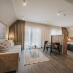 Apartament 4-osobowy Studio z widokiem na góry z 1 pomieszczeniem sypialnianym