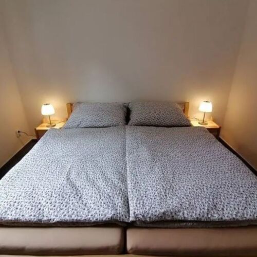 Apartament 2-osobowy z prysznicem z aneksem kuchennym z 1 pomieszczeniem sypialnianym (możliwa dostawka)