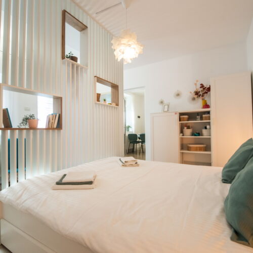 Garden View Ground Floor 1-Room Apartment for 2 Persons