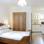 1-Zimmer-Apartment für 2 Personen mit Terasse (Zusatzbett möglich)