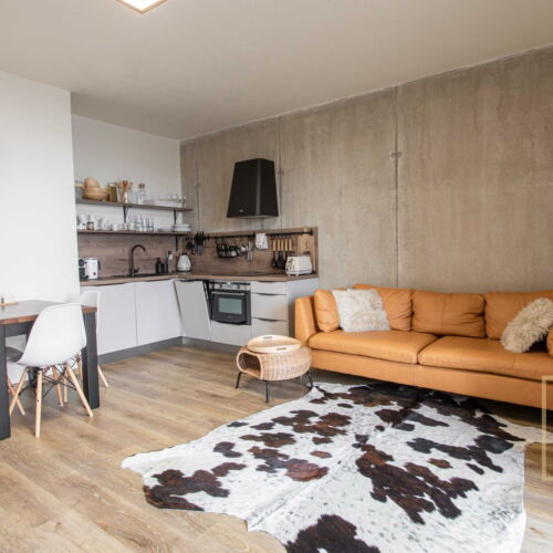 Superior Apartman se sprchou s manželskou postelí s 1 ložnicí