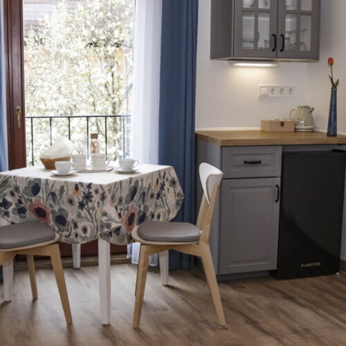 Studio Doppelzimmer mit Aussicht auf die Burg