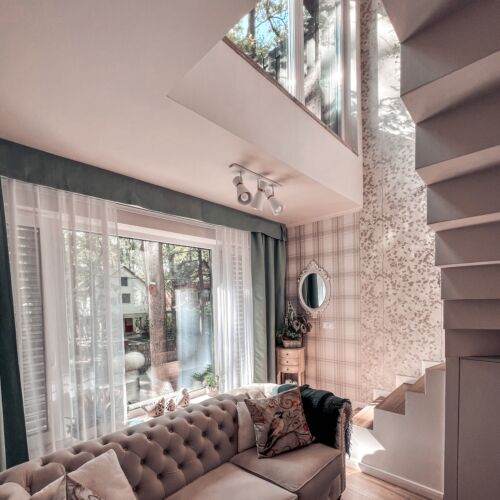 Apartament 4-osobowy Premia z panoramą z 2 pomieszczeniami sypialnianymi (możliwa dostawka)