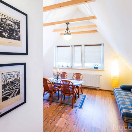 Apartament 7-osobowy z prysznicem z dostępem do ogrodu z 1 pomieszczeniem sypialnianym