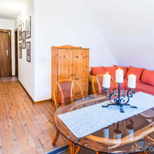 Apartament 6-osobowy z prysznicem z dostępem do ogrodu z 1 pomieszczeniem sypialnianym