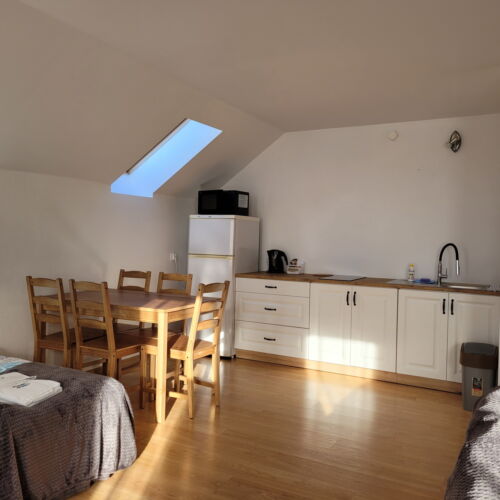 Apartament 5-osobowy z prysznicem z dostępem do ogrodu z 1 pomieszczeniem sypialnianym