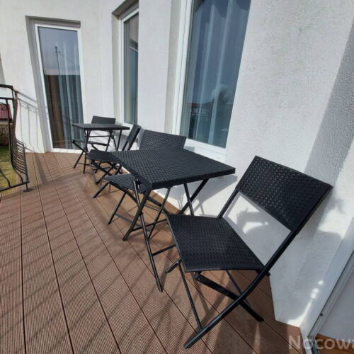 Apartament 4-osobowy z prysznicem z dostępem do ogrodu z 1 pomieszczeniem sypialnianym