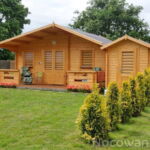 Chalet for 4 Persons with Garden and Shower