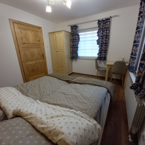 Domek drewniany 8-osobowy cały dom z dostępem do ogrodu