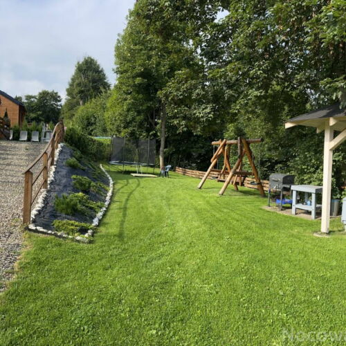 Domek drewniany 6-osobowy z dostępem do ogrodu z aneksem kuchennym (możliwa dostawka)