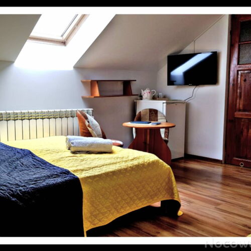 Camera tripla cu duș cu grădină