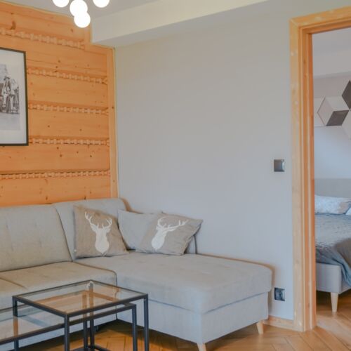 Apartmán so sprchou so záhradou pre 6 os. s 2 spálňami