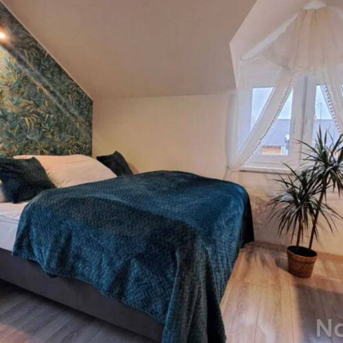 Apartman se sprchou pro 4 os. se 2 ložnicemi na poschodí