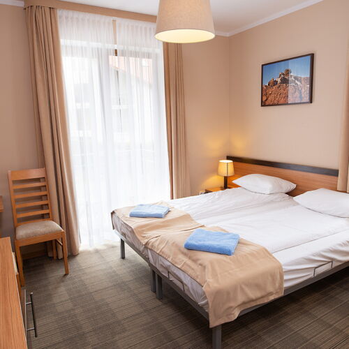 Pokój 2-osobowy z dostępem do ogrodu