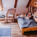 6-Bett-Zimmer mit und Galerie und Aussicht auf die Berge (Zusatzbett möglich)