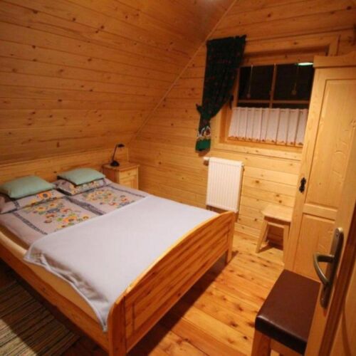 Domek drewniany 4-osobowy cały dom Przyjazny podróżom rodzinnym