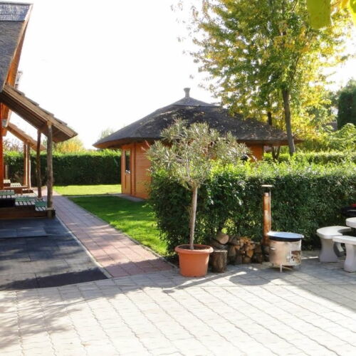 Bungalow (jako celek) s klimatizací pro 6 os. s výhledem do zahrady