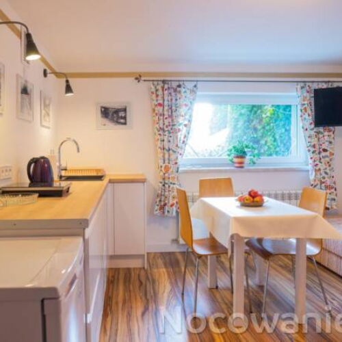 Apartament 4-osobowy z prysznicem z dostępem do ogrodu z 1 pomieszczeniem sypialnianym